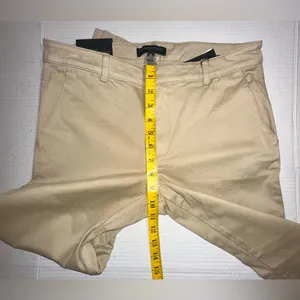 Banana Republic Pants Women Size 8S Skinny Khaki Ankle Mid-Rise Tan Workwear NWT thumbnail 7