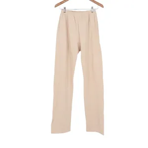 Naked Wardrobe Tan Beige High Waisted Straight Leg Sweatpants XS thumbnail 2