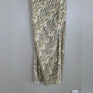 For Love & Lemons Joselyn Slip Midi Dress in Zebra Tiger Print size Small $135 thumbnail 10