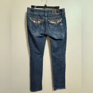 Miss Me Dark Blue Skinny‎ Jeans 29 JP4656-25K thumbnail 2