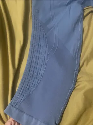 Seamless Light Blue lululemon Leggings thumbnail 6