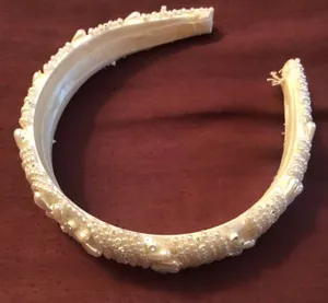 BRIDAL Beaded Wedding or Prom Hair Head Band thumbnail 3