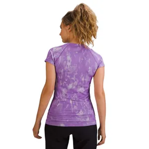 Lululemon Swiftly Tech Short Sleeve Shirt 2.0 Shadow Bloom Moonlit Magenta thumbnail 3