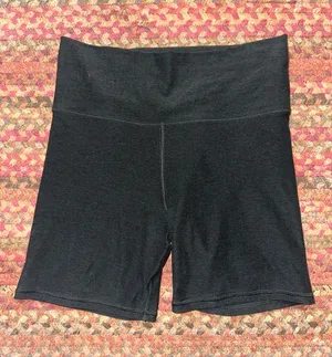 VUORI High-Rise Black Women’s Bike Shorts thumbnail 1