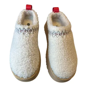 Ccocci Embroidered Braided Slip On Sherpa Clog Slippers Mules Size‎ 37 thumbnail 3