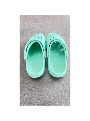 CROCS Classic Clogs Unisex 7 Aquamarine Mint Green Slip On Comfort thumbnail 5