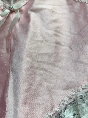 Berh Michaels Women’s Vintage Y2K Babydoll Lace Satin Top Sleeveless Pink S thumbnail 11