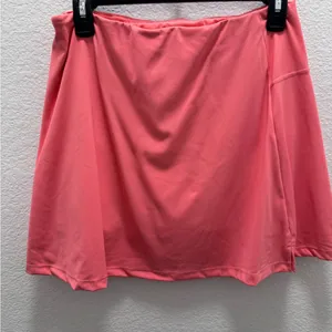 Chic Coral Mini Skirt Pink Size L thumbnail 4