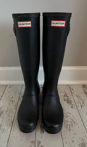 Hunter Boots Tall Black Original thumbnail 1