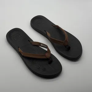 Reef Zen Love Womens Flip Flop Sandals Brown Black Size 8 Comfort Beach Thong thumbnail 2