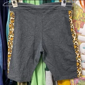 Disney parks Mickey Mouse cheetah print biker shorts women’s M thumbnail 4
