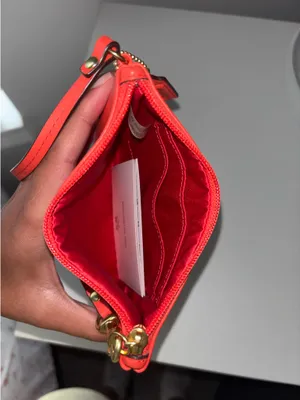 Coach Leather Wristlet thumbnail 5