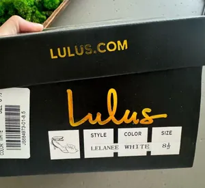 Lulus Lelanee White Satin Rhinestone Bow Ankle Strap Pumps thumbnail 12