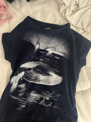 graphic baby tee thumbnail 1