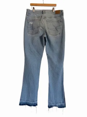 American Eagle Outfitters 90’s Low Rise Skinny Kick Jeans Size 10 thumbnail 2