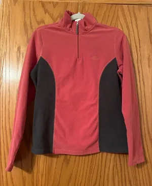 The North Face Long Sleeve 1/4 Zip Fleece - Size M thumbnail 1