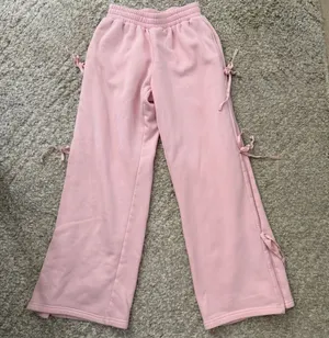 Edikted Claudette Baggy Ribbon Sweatpants Size Xs *WORN ONCE* thumbnail 1