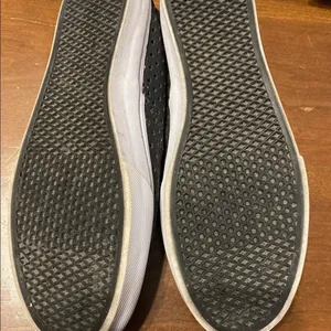 Vans Shoe Low Cut Black Star Cut Out Size 8 Womens Great Condition! thumbnail 4