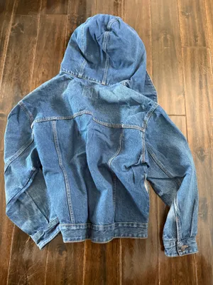 Wild Fable Hooded Denim Jacket thumbnail 2