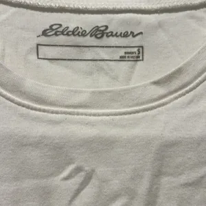 Eddie Bauer White Women's T-Shirt thumbnail 2
