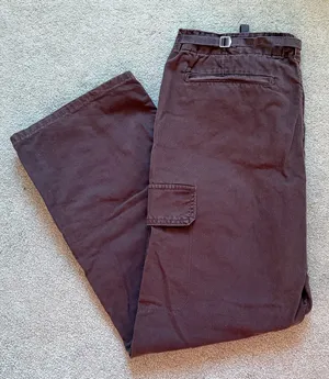Brown Cargo Pants ZARA Women’s thumbnail 4
