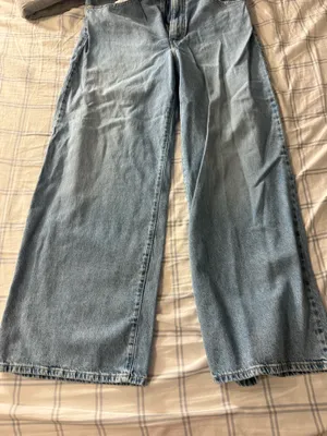 Levi’s Cinch Baggy Wide Leg Jeans – Light Wash Size 31 thumbnail 1