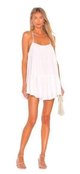 Lovers & Friends LOKI MINI DRESS Ivory Size Small thumbnail 1