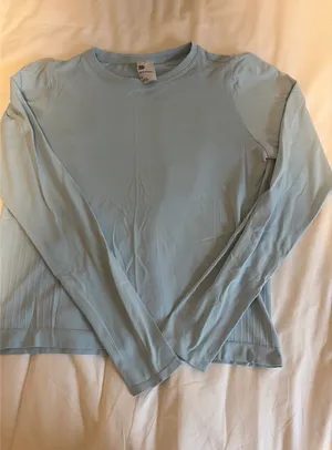 Athletic Long Sleeve- Light Blue thumbnail 1