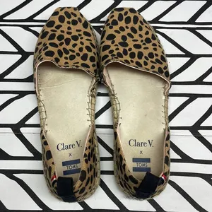 TOMS x Claire V. Leopard Print Size 7.5 thumbnail 5