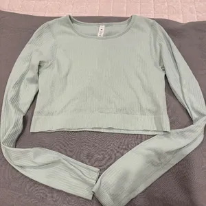 Lululemon Ebb to Street Long Sleeve Delicate Mint thumbnail 1