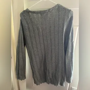 Route 66 Gray Cardigan Sweater Size M thumbnail 3