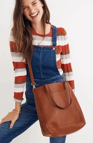 Madewell The Medium Transport Tote thumbnail 1
