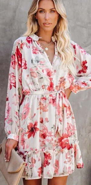 Floral Boho Dress thumbnail 1