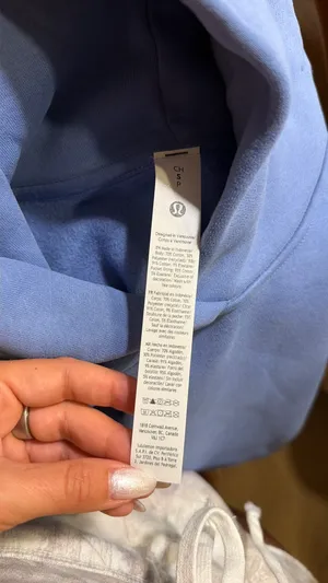 Lululemon Super loft hoodie small prep blue thumbnail 6