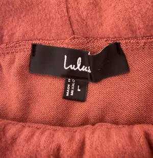 Lulus Sabriel Rust Orange Off-the-Shoulder Long Sleeve Top - Womens Size L thumbnail 7