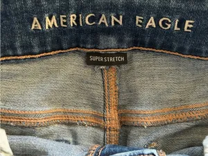 American Eagle Outfitters Women’s Blue Flare Jeans thumbnail 4