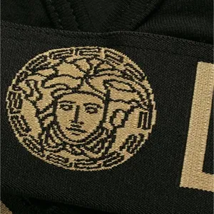 VERSACE Medusa Greca logo cotton jersey lingerie bra top S thumbnail 3