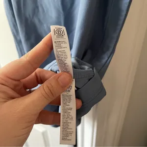 Athleta Shanti Asana Tank‎ Top Blue Stretchy Workout thumbnail 6