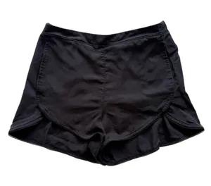 lululemon Black Running Shorts Size 6 thumbnail 1