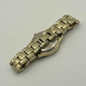 Geneva Gold Tone Crystal-accented Women’s Fashion Watch Working New Battery thumbnail 5
