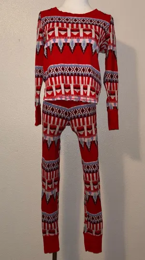 Victoria’s Secret Christmas Pajama Set thumbnail 1