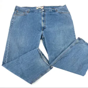Levi's 550 Relaxed Fit‎ light wash classic jeans size 50 x 30 thumbnail 3