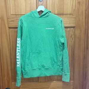 TALENTLESS Size XS Green Hooded Sweatshirt thumbnail 2