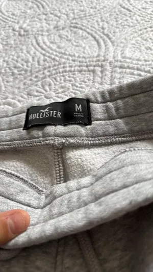 Light gray Hollister sweatpants thumbnail 3