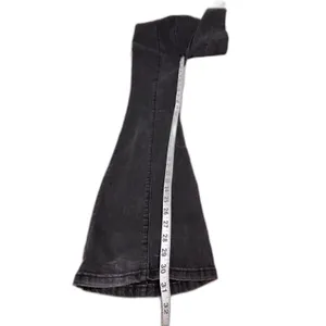 Free People We The Free Slim Pull On Flare Jeans Black 24 thumbnail 5