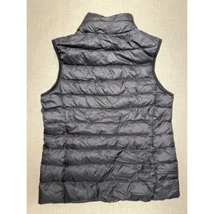 Uniqlo Ultra Light Down Vest Womens Small Black‎ Good Puffer Quilted Full Zip thumbnail 2