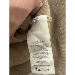 Wilfred Aritzia Clara Merino Wool Waist Sweater Womens Size XXS Brown Pullover thumbnail 7