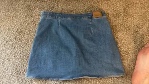 American eagle denim skort thumbnail 4