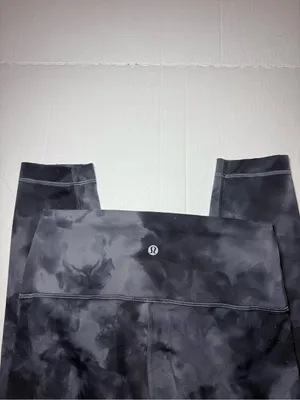 Lululemon Wunder Train Leggings In Diamond Dye Graphite Grey 25" thumbnail 2
