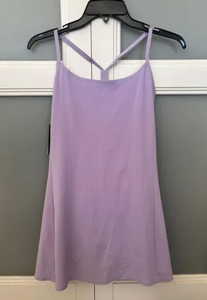 Aritzia TNA Athletic Racerback Dress Lavender thumbnail 1